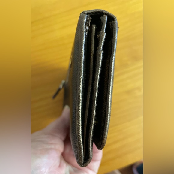 Prada Bronze Leather Wallet - Picture 13 of 14